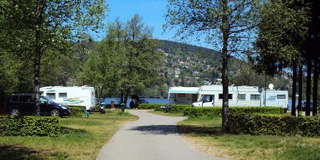 emplacement camping lac de Gerardmer